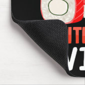 Sushi Stil mehr als ein Biss Mousepad (Ecke)
