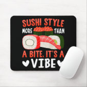 Sushi Stil mehr als ein Biss Mousepad (Mit Mouse)
