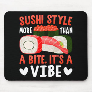 Sushi-Stil mehr als ein Biss Mousepad