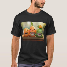 Sushi-Stücke mit Gesichtern T-Shirt
