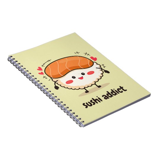 Sushi-Süchtig Notizblock (Rechte Seite)