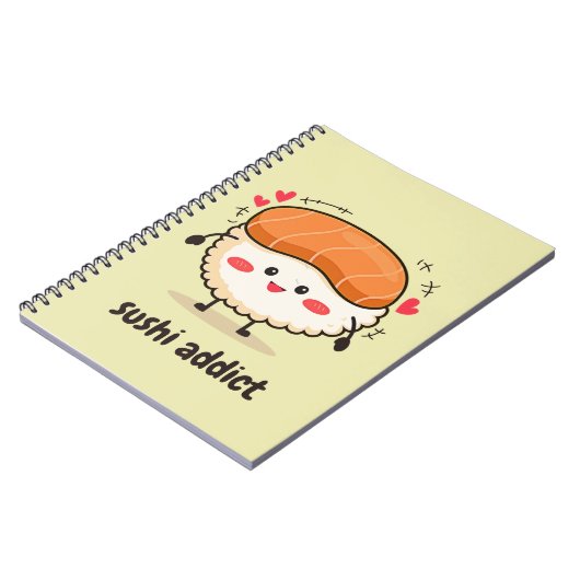 Sushi-Süchtig Notizblock (Linke Seite)