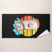 Sushi surfen badehandtuch (Badehandtuch)