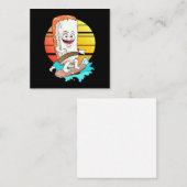 Sushi surfen mitteilungskarte (Vorne/Hinten)