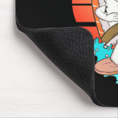 Sushi surfen mousepad (Ecke)