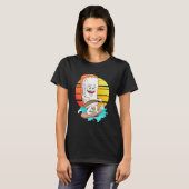 Sushi surfen T-Shirt (Vorne ganz)
