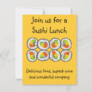 Sushi Sushi Einladung