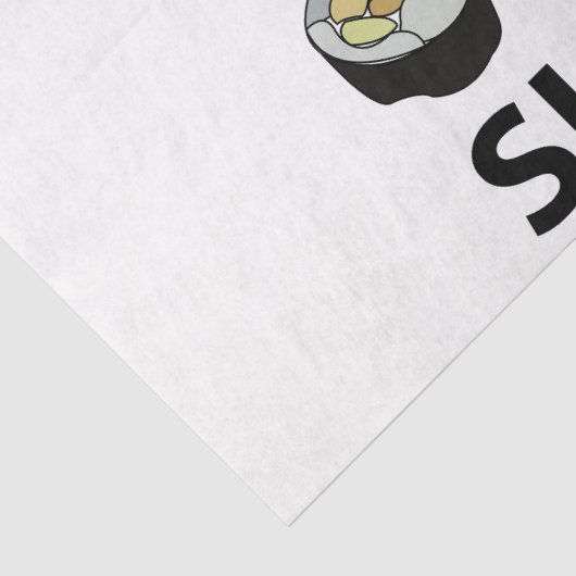 Sushi Sweet und Sour Sushi Seidenpapier (Detail)