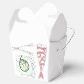 Sushi Takeout Box Geschenkschachtel (Geöffnet)