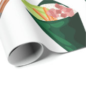 Sushi Temaki Geschenkpapier (Rolleneckpunkt)