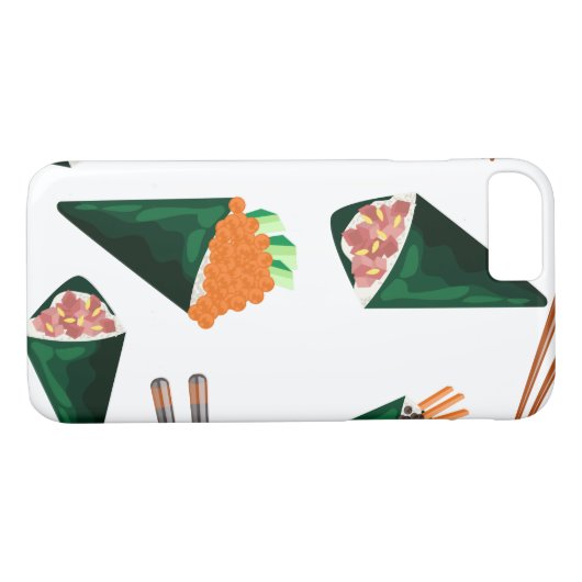 Sushi-Tempaki Case-Mate iPhone Hülle (Rückseite (Horizontal))