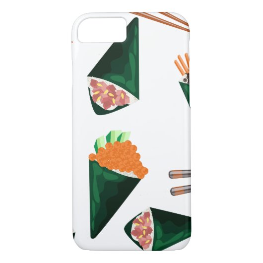 Sushi-Tempaki Case-Mate iPhone Hülle (Rückseite)