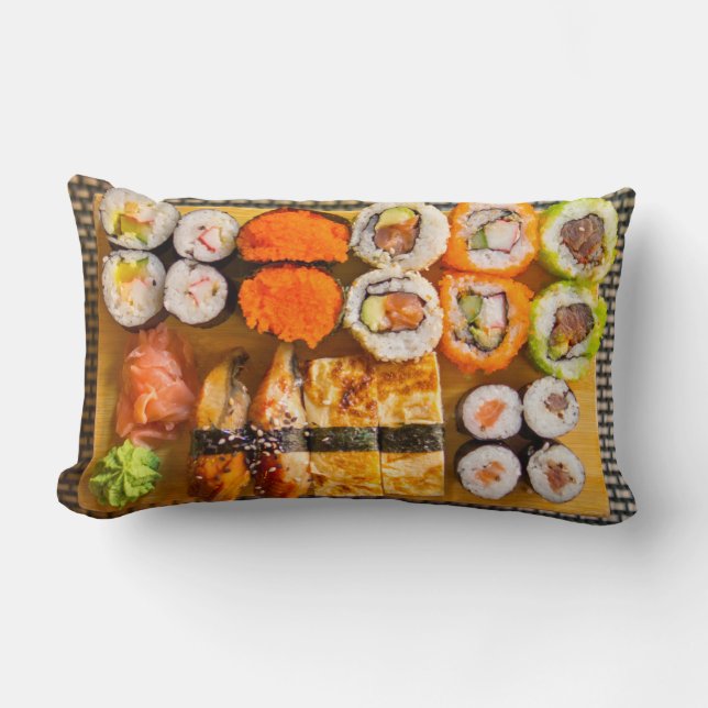 Sushi throw pillows lendenkissen (Vorderseite)