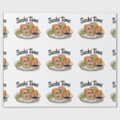 Sushi Time Geschenkpapier (Flach)