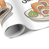 Sushi Time Geschenkpapier (Rolleneckpunkt)