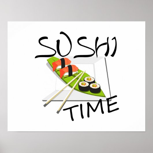 Sushi Time Poster (Vorne)