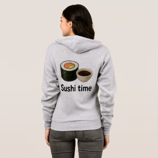 Sushi Time Sticker - Realistisches Sushi mit Soy Hoodie