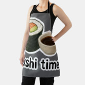 Sushi Time Sticker - Realistisches Sushi mit Soy Schürze (InSitu)