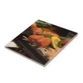 Sushi Time Thunfisch Party Fisch Fliese (Seite)
