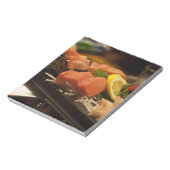 Sushi Time Thunfisch Party Fisch Notizblock (Rotiert)
