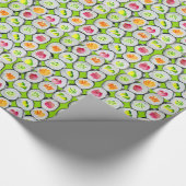 Sushi Time watercolor wasabi Geschenkpapier (Ecke)