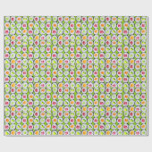 Sushi Time watercolor wasabi Geschenkpapier (Flach)