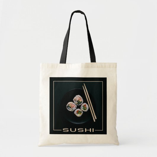 Sushi-Totbeutel Tragetasche (Vorne)