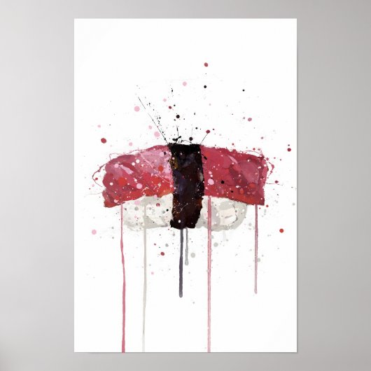 Sushi Tuna Nigiri Poster (Vorne)
