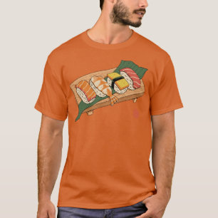 Sushi Ukiyoe T-Shirt