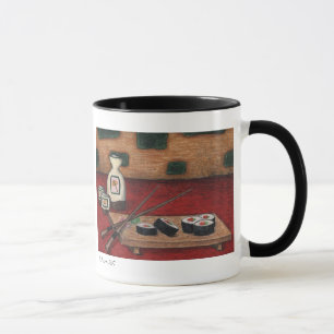 Sushi und Grund-Tasse, K. Knox, 2007 Tasse