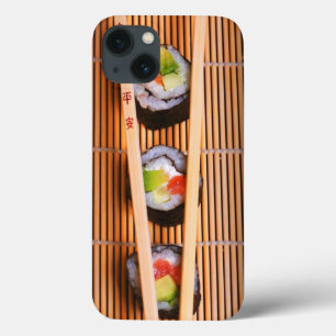 Sushi und hölzerne Essstäbchen Case-Mate iPhone Hülle