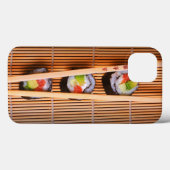 Sushi und Holzstäbchen Case-Mate iPhone Hülle (Rückseite (Horizontal))