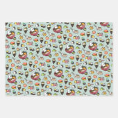 Sushi und Ramen Geschenkpapier Set (Vorderseite)