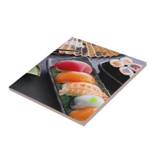 Sushi und Rollen Fliese (Seite)