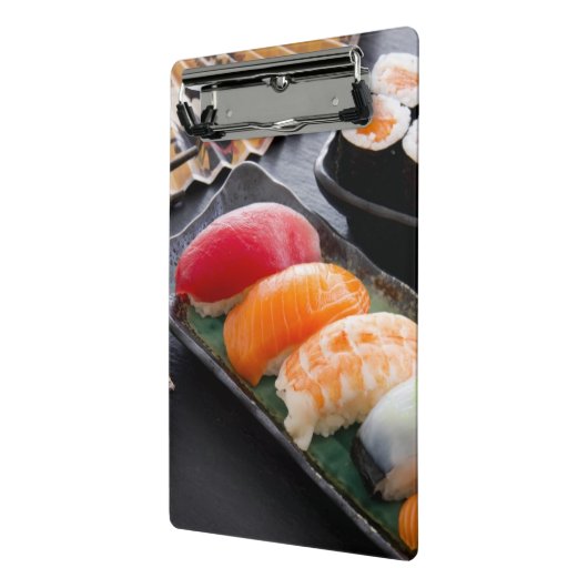 Sushi und Rollen Mini Klemmbrett (Gewinkelt2)