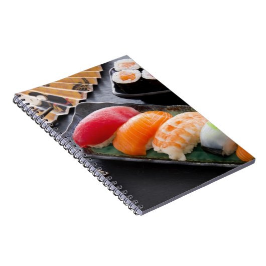 Sushi und Rollen Notizblock (Rechte Seite)