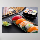 Sushi und Rollen Poster (Vorne)