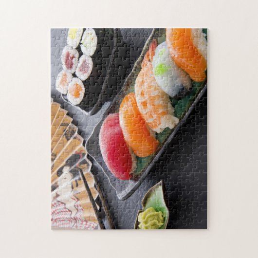 Sushi und Rollen Puzzle (Vertikal)