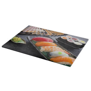 Sushi und Rollen Schneidebrett