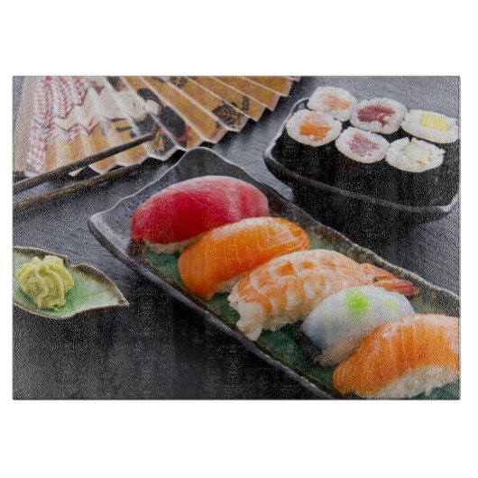 Sushi und Rollen Schneidebrett (Vorderseite)