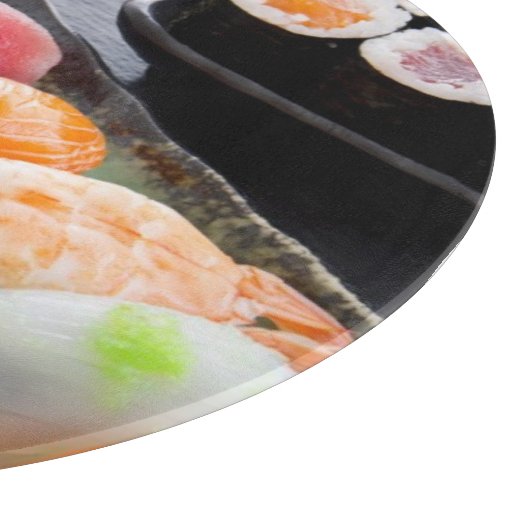 Sushi und Rollen Schneidebrett (Ecke)