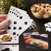 Sushi und Rollen Spielkarten (In Situ)