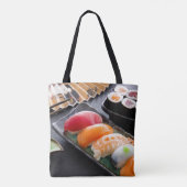 Sushi und Rollen Tasche (Rückseite)