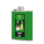 Sushi und Sake-Feinschmecker Flachmann (Links)