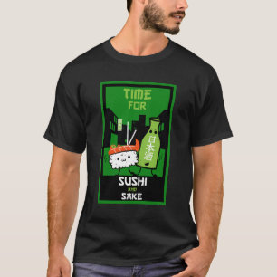 Sushi und Sake Foodies T-Shirt