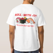 SUSHI VIBES: Your New Go-To Tee! T-Shirt (Rückseite)