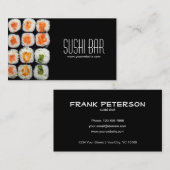 Sushi Visitenkarte (Vorne/Hinten)