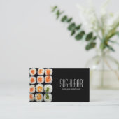 Sushi Visitenkarte (Stehend Vorderseite)