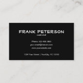 Sushi Visitenkarte (Rückseite)