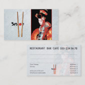 SUSHI - Visitenkarte (Vorne/Hinten)